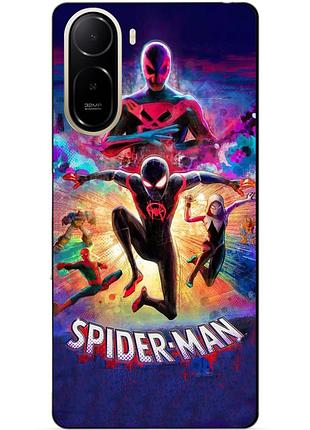 Силіконовий чохол бампер для xiaomi redmi a7 pro spider man людина-павук