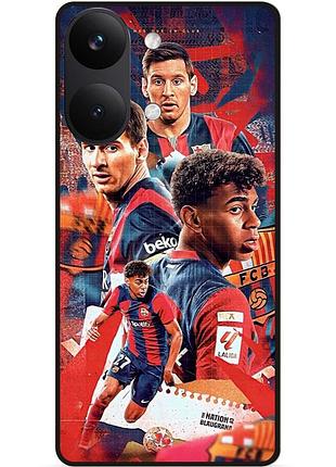 Силіконовий чохол бампер для xiaomi poco x8 pro max з малюнком ламин ямаль lamine yamal messi