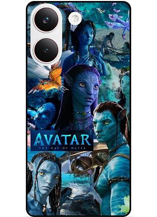 Чохол силіконовий бампер для xiaomi poco x8 pro з малюнком avatar аватар