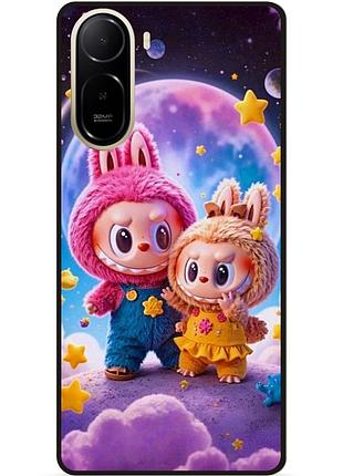 Силіконовий бампер чохол для xiaomi redmi a7 pro з малюнком labubu лабубу