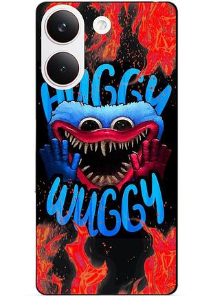 Силіконовий чохол бампер для xiaomi poco x8 pro з малюнком хаггі вагі huggy wuggy