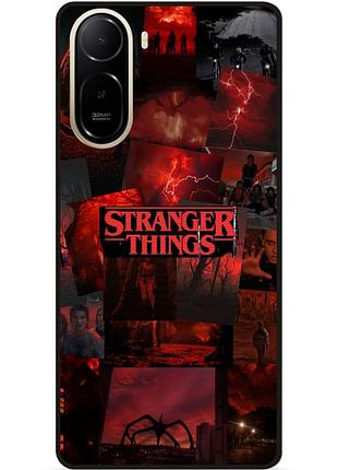 Силіконовий чохол для xiaomi redmi a7 pro з картинкою stranger things дивні дива