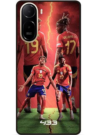 Силіконовий чохол бампер для xiaomi redmi a7 pro з малюнком ламин ямаль lamine yamal williams