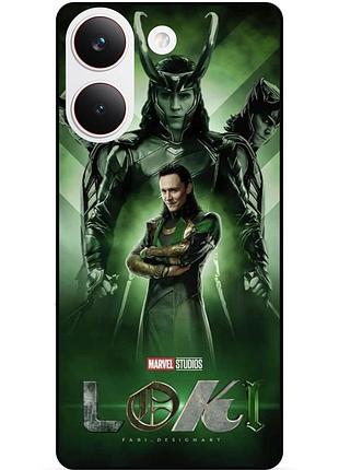 Чохол силіконовий бампер для xiaomi poco x8 pro з малюнком loki marvel