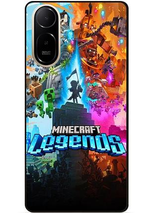 Силіконовий чохол бампер для xiaomi redmi a7 pro гра майнкрафт minecraft
