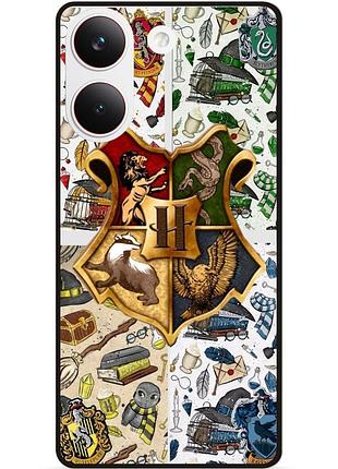 Чохол силіконовий бампер для xiaomi poco x8 pro з малюнком hogwarts гоґвортс гаррі поттер harry potter