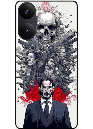 Чохол силіконовий бампер для xiaomi poco x8 pro max джон уик john wick