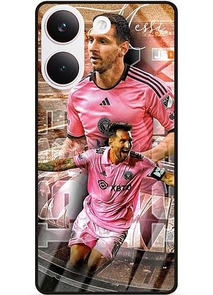 Силіконовий чохол бампер для xiaomi poco x8 pro з малюнком мессі интер messi