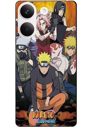 Силіконовий чохол бампер для xiaomi poco x8 pro з малюнком naruto наруто аніме