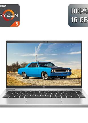 Ультрабук б-класс hp probook 445 g8 / 14" (1920x1080) ips / amd ryzen 5 5600u (6 (12) ядер по 2.3 - 4.2 ghz) / 16 gb ddr4 / 256 gb