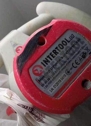 Строительный миксер б/у intertool dt-0130