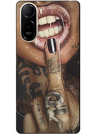 Чехол силиконовый бампер для xiaomi redmi a7 pro с рисунком swag