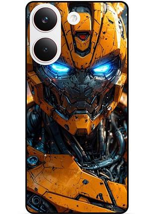 Чехол силиконовый бампер для xiaomi poco x8 pro бамблби bumblebee