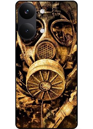 Силіконовий бампер чохол для xiaomi poco x8 pro max з малюнком stalker сталкер