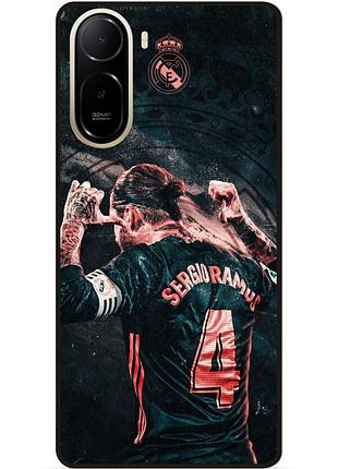 Силіконовий чохол бампер для xiaomi redmi a7 pro з малюнком серхио рамос sergio ramos