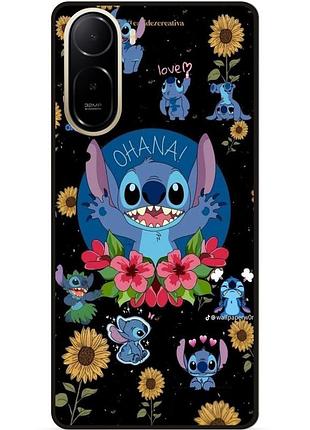 Силиконовый чехол бампер для xiaomi redmi a7 pro с картинкой стич stitch