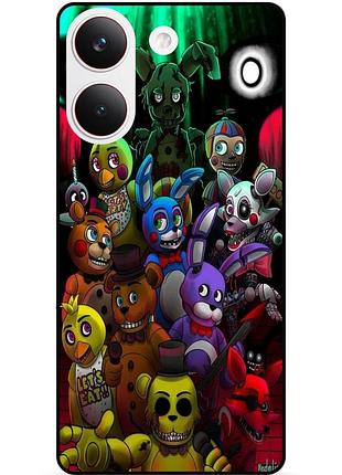 Силіконовий бампер чохол для xiaomi poco x8 pro з малюнком freddy фредді аніматроніки