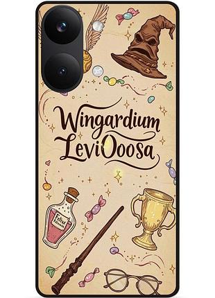 Чохол силіконовий бампер для xiaomi poco x8 pro max з малюнком гаррі поттер harry potter левиоса