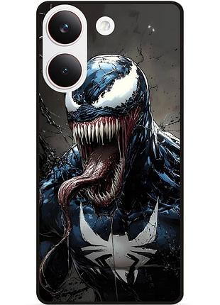 Силіконовий чохол бампер для xiaomi poco x8 pro з малюнком карнаж веном venom