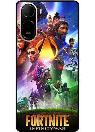 Силіконовий чохол бампер для xiaomi redmi a7 pro з малюнком fortnite фортнайт