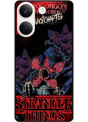 Силіконовий чохол бампер для xiaomi poco x8 pro дивні дива stranger things