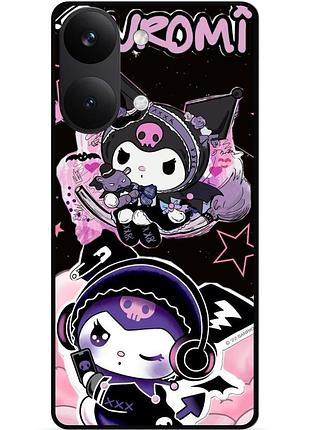 Силіконовий чохол бампер для xiaomi poco x8 pro max з малюнком kuromi куромі