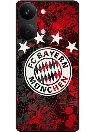 Силіконовий чохол бампер для xiaomi poco x8 pro max з малюнком bayern бавария мюнхен