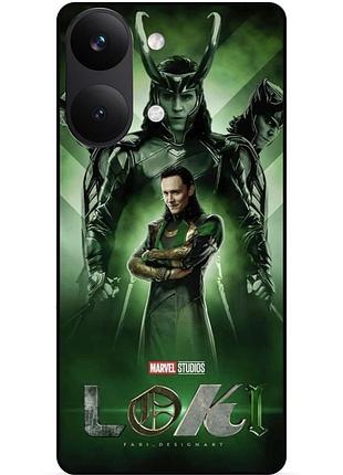 Чохол силіконовий бампер для xiaomi poco x8 pro max з малюнком loki marvel