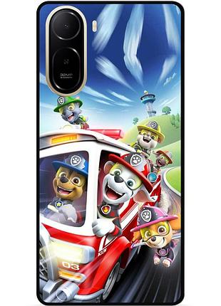 Силіконовий чохол бампер для xiaomi redmi a7 pro з малюнком щенячий патруль