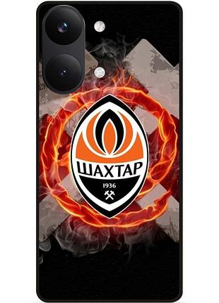 Силіконовий чохол бампер для xiaomi poco x8 pro max з малюнком шахтер донецк