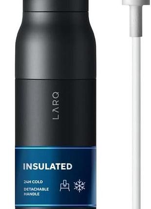 Фляга для води преміумкласу larq swig top black 680 мл