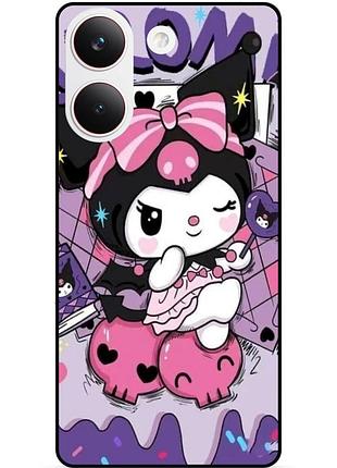 Силіконовий чохол бампер для xiaomi poco x8 pro kuromi куромі