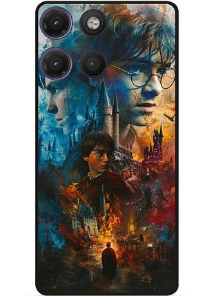 Чохол силіконовий бампер для motorola moto g17 з малюнком гаррі поттер harry potter