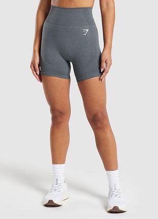Gymshark seamless   женские спортивные-беговые шорты/велосипедки