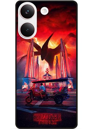 Силиконовый бампер чехол для xiaomi poco x8 pro кино очень странные дела stranger things