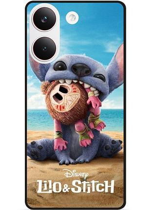 Силіконовий бампер чохол для xiaomi poco x8 pro з картинкою стіч stitch