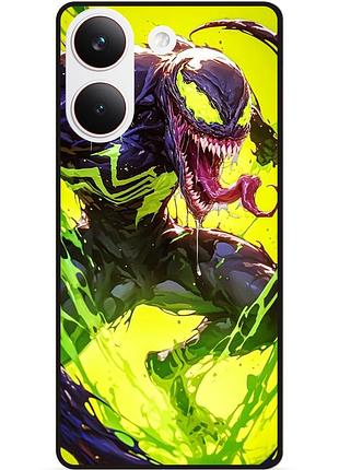 Силіконовий чохол бампер для xiaomi poco x8 pro з малюнком venom веном