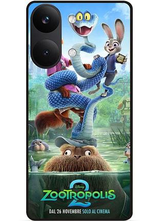 Силіконовий бампер чохол для xiaomi poco x8 pro max з малюнком джуді звірополіс