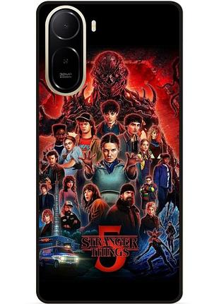 Силіконовий бампер чохол для xiaomi redmi a7 pro з малюнком дивні дива дивні справи