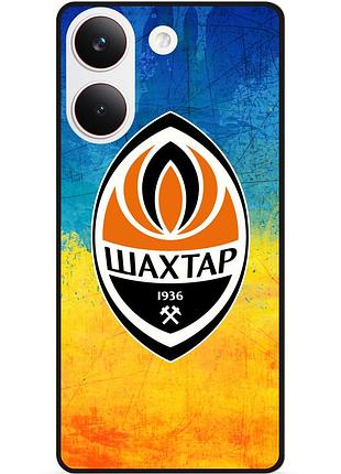 Силіконовий чохол бампер для xiaomi poco x8 pro з малюнком шахтер донецк