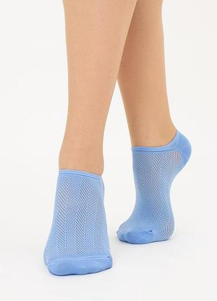 Жіночі короткі шкарпетки з поліаміду giulia ws0 air pa 002 36/40 blue-lacecap hydrangea