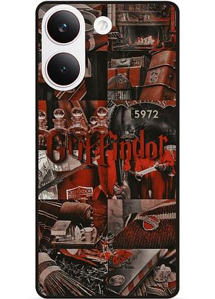 Чохол силіконовий бампер для xiaomi poco x8 pro з малюнком gryffindor ґрифіндор гаррі поттер harry potter