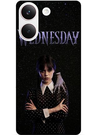 Чохол силіконовий бампер для xiaomi poco x8 pro з малюнком wednesday уенздей