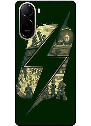 Силіконовий чохол бампер для xiaomi redmi a7 pro з малюнком fallout фоллаут
