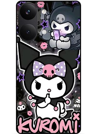 Силіконовий чохол для xiaomi poco x8 pro max з картинкою kuromi куромі