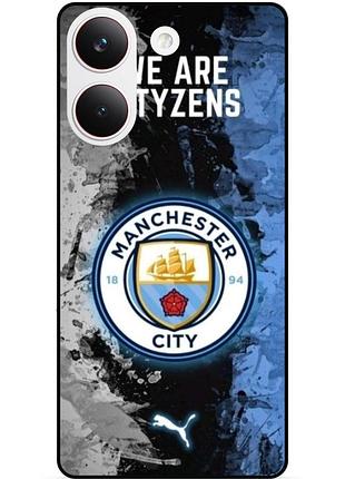 Чохол силіконовий бампер для xiaomi poco x8 pro манчестер сіті manchester city