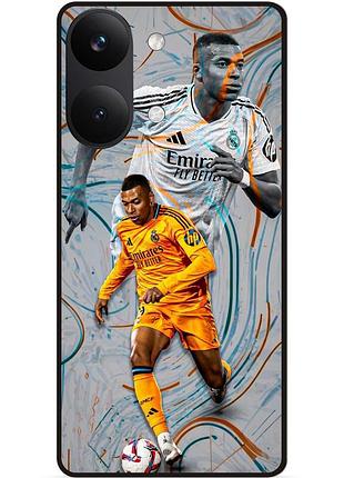 Силіконовий чохол бампер для xiaomi poco x8 pro max з малюнком mbappe мбаппе real