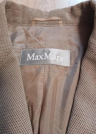 Елегантний жіночий жакет / блейзер max mara (оригінал),розмір м, оригінал. 3