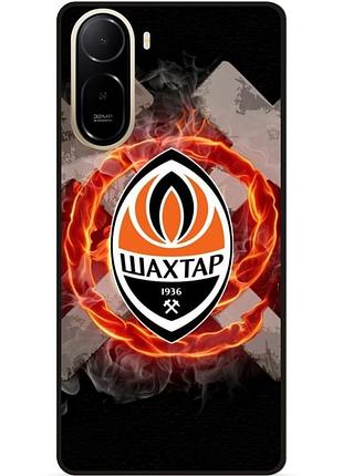 Силіконовий чохол бампер для xiaomi redmi a7 pro з малюнком шахтер донецк