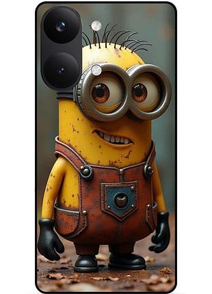 Силіконовий чохол бампер для xiaomi poco x8 pro max з малюнком міньйон кевин minion